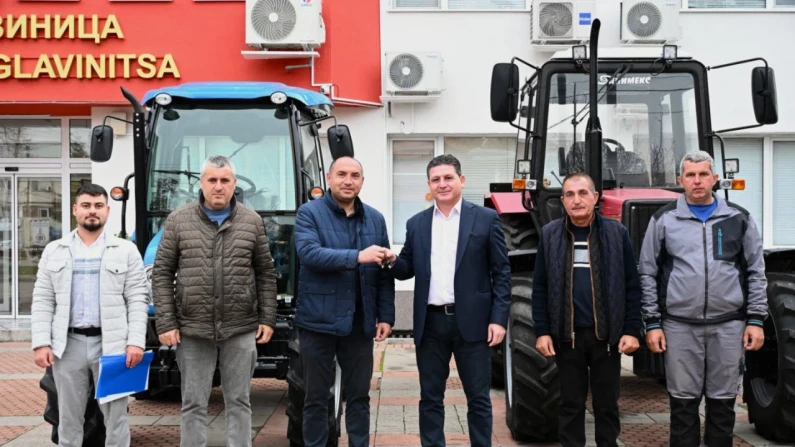Общинско предприятие в Главиница се сдоби с нова техника