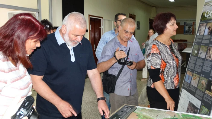 3D макети показват местообитанията на защитени видове в ПР "Сребърна"